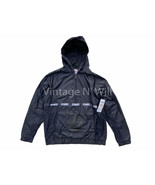 K-Swiss Men M Black/ White Universal Logo Water Resist Hooded Windbreake... - €29,98 EUR