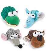Dog Toy Knotted Rope Animal Ball Head Elephant Frog Mouse Monkey or Set ... - $11.30+