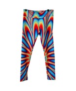 Electro Threads Rainbow Tie Dye Rave Festival Yoga Workout Leggings size M - €25,18 EUR