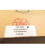 WILLIAMS TRAINS 0/027 STR1464W- 3 CAR YELLOW ANNIV. LUXURY LINES PSNGR S... - $232.70