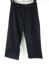 Gloria Vanderbilt Supreme Sport Black Cropped Athletic Pants S Nwt - $24.74