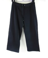Gloria Vanderbilt Supreme Sport Black Cropped Athletic Pants S Nwt - £19.46 GBP