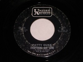 Patty Duke Everything But Love Don&#39;t Just Stand There 45 Rpm Record U.A. Label - £12.64 GBP