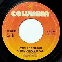 Lynn Anderson: Rising Above It All / My World Begins And Ends With You 45 rpm 7&quot; - £1.75 GBP