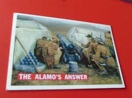1956 Topps Davy Crockett The Alamo&#39;s Answer # 54 Orange Back Nice - £27.72 GBP