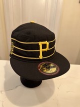 Pittsburgh Pirates Pillbox Hat New Era On Field Cap Size 7 1/4 Fitted Size - £27.69 GBP