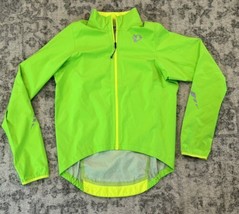 Pearl Izumi Men&#39;s PRO Aero WxB Cycling Jacket Mens Large Hi Vis Green Rain Wind - £38.91 GBP