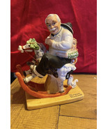 The Norman Rockwell Porcelain Figurines Gramps at the Reins 1980 Danbury... - £11.50 GBP