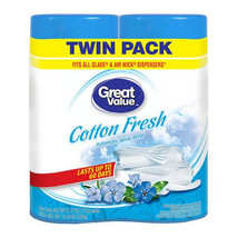 Fresh Products Cotton Blossom Curve Air Freshener- Blue - 6 Per Carton - $208.45