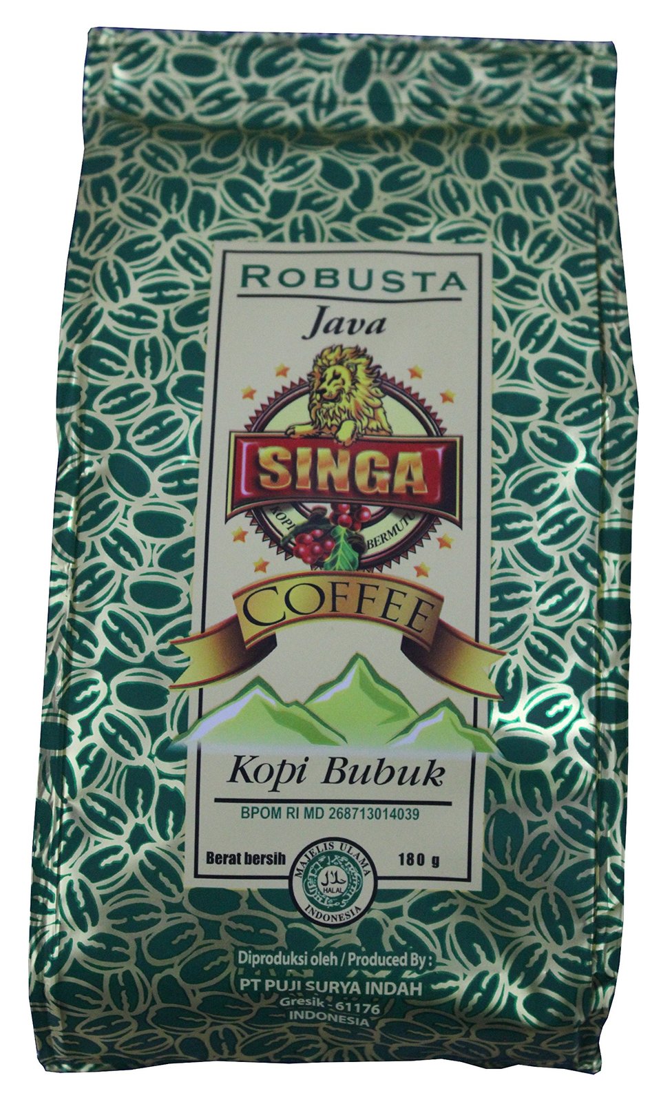 Robusta Java Singa Coffee, 1 Box 180 Gram - $29.69