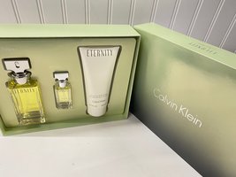 Calvin Klein Eternity 3pcs in Green Set For Women - NEW WITH BOX - £71.14 GBP