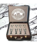 Tenth and Blake Beer Company Logo Wood Boxed Beer Tasting 8 Glasses Rare... - €24,71 EUR