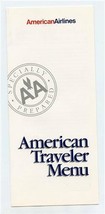 American Airlines Traveler Menu by Cooper Clinic Aerobics Center 1989 - £14.11 GBP