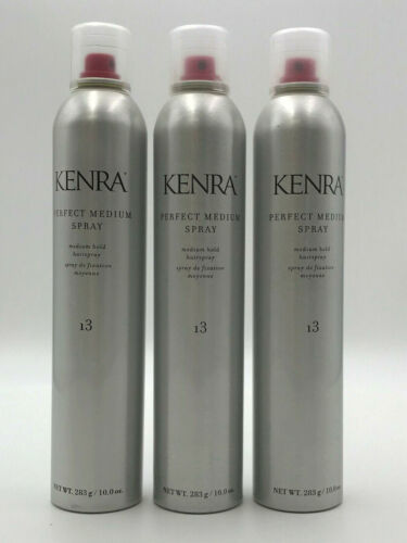 Kenra Perfect Medium Hold Hairpray #13 10 oz-Pack of 3