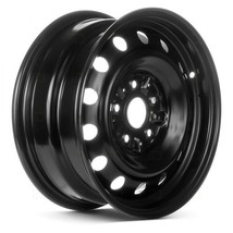 New Wheel For 1998-2003 Toyota Sienna 15x6 Steel 14 Hole 5-114.3mm Painted Black - $152.21