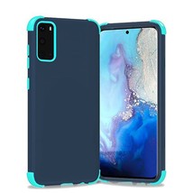 For Samsung S20 6.2&quot; King Dual Layer Tough Case BLUE/TEAL - $5.86