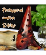 12-Holes Professional Ocarina Alto C. Has a beautiful and interesting so... - $826.45 MXN+