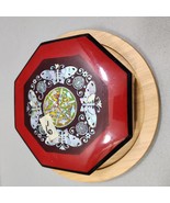 Butterfly Storage Trinket Abalone Inlay Lacquered 4 Compartments  Octago... - €30,99 EUR