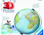 Ravensburger Children&#39;s World Globe 180 Piece 3D Jigsaw Puzzle | Easy Cl... - £23.19 GBP