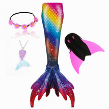 Kids New Arrival Mermaid Tails Party Swimsuit Halloween Cosplay Costumes - £29.18 GBP