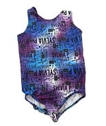 Sylvia P Chromatic Girls Leotard Child 10 Multicolor Polyester Spandex - $53.51 CAD