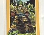 GI Joe 1991 Vintage Trading Card #72 Ambush - $1.97