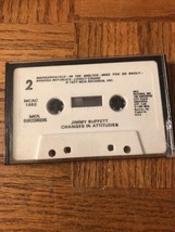 Jimmy Buffett Changes In Attitudes Cassette-RARE-SHIPS N 24 Hours - $29.58