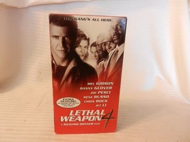 Lethal Weapon 4 (VHS, 1999, Collectors Edition) Mel Gibson, Danny Glover - £5.93 GBP