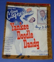 James Cagney Cohan Sheet Music You&#39;re A Grand Old Flag Yankee Doodle Dandy - £10.22 GBP