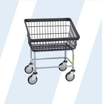NEW DURA-SEVEN™ FRONT LOAD WIRE LAUNDRY CART (100T/D7) - $3,892.86 MXN