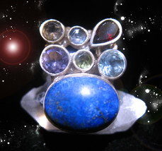  HAUNTED MASTER RING ILLUMINATI MASTER OF ALL THINGS MAGICKAL MYSTICAL TREASURE - £246.01 GBP