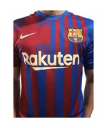 Nike FC Barcelona Jersey Medium 2021/2022 Match Home Dri-Fit Soccer Futb... - $95.62 CAD