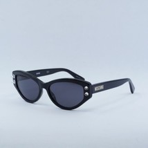 MOSCHINO MOS109/S 0807 IR Black/Grey 55-16-140 Sunglasses New Authentic - $88.09