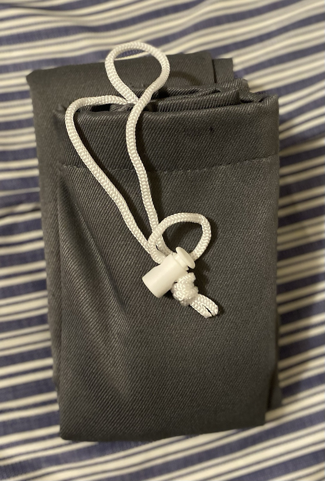 Large Gray Laundry Bag~35” X 28” - $7.43