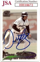 Dave Martinez signed 1999 Pacific Paramount Baseball On Card Auto #227- JSA #HH1 - £15.76 GBP