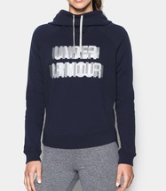 Under Armour Funnel-Neck Fleece Hoodie, 1316119 , Size XXS, MSRP $49 - £24.78 GBP