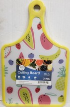 Plastic Cutting Board with handle (12&quot;x7&quot;) VARIOUS FRUITS, Kitchen Helper - $14.84