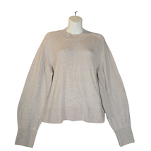 Ilse Jacobsen Hornbaek Womens Large Sweater Pullover Knit Oatmeal Beige ... - $14.95