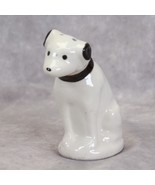 NIPPER RCA VICTOR Masters Voice Dog White w/Black Vintage  NO Holes on top - $315.15 MXN