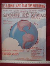 Antique Vintage Sheet Music Around the World #87 - £19.83 GBP