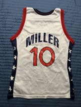 Vintage Champion Reggie Millet 1996 Olympic Dream Team Jersey White Size 44 READ - $49.50