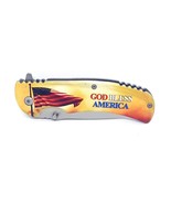 Rtek 4.5&quot; God Bless America Handle Assist-Open Folding Knife - $10.88