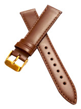 18mm Genuine Leather Watch Band Strap Fits Aquatimer 2000 Top Gun Br Pin(Yl) - £8.64 GBP