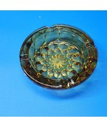 Vintage MCM Ashtray By Imperial Glass - Honey Gold Amber Art Glass 6.25&quot;... - $226.46 MXN