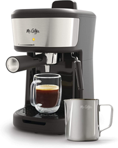 Espresso And Cappuccino Machine Single Serve Coffee Maker With Milk Frothing NEW - £60.45 GBP