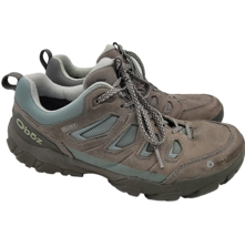 OBOZ Sawtooth Low Waterproof Hiking Shoes Gray Womens Sz 9 - £35.48 GBP