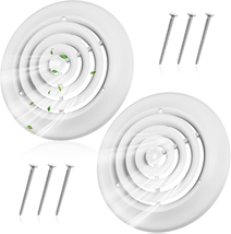 2 Pieces 8 Inch round Vent Cover, Ceiling Diffuser HVAC Vent Duct Cover - $72.26