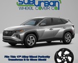 FITS 2022-2024 Hyundai Tucson SE / SEL # 7711-GB 17&quot; Gloss Black Wheel S... - $89.99