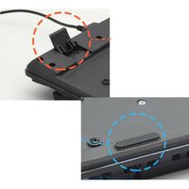GClicker Korean English USB Wired Gaming Keyboard Rainbow LED Membrane Switch image 5
