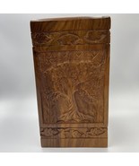 INTAJ Handmade Rosewood Urn - Tree of Life Wooden Urn (Soulful Tree) - $88.28 CAD